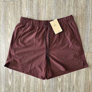 Nike Unlimited Versatile Training Gym Shorts Men's Medium M Maroon DV9336-844